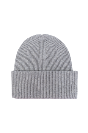 Cream Wool Beanie Hat Bottega Veneta - Vitkac France